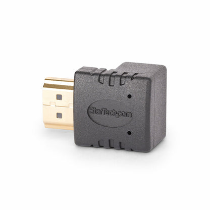 DOWN ANGLE HDMI ADAPTER M/F 90-DEGREE/HDMI 2.0/4K 60HZ