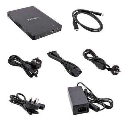 THUNDERBOLT 3 NVME ENCLOSURE 4BAY TB3 TO M.2 PCIE NVME SSD DRIVE