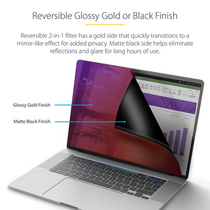 14IN MACBOOK PRIVACY SCREEN - GOLD PRIVACY FILTER/SECURITY SHIELD