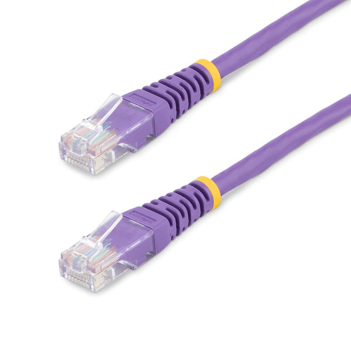 6FT PURPLE CAT5E ETHERNET CABLE RJ45 PATCH CABLE GIGABIT LAN CORD