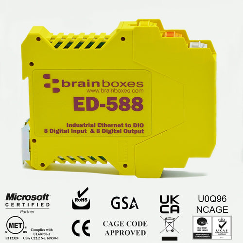 ETHERNET 8 DIGITAL INPUTS + 8 8 DIGITAL INPUTS - 8 DIGITAL OUTPUT