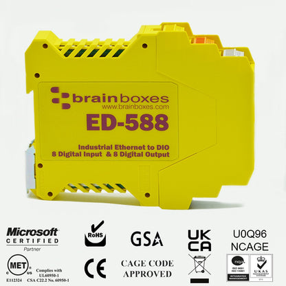 ETHERNET 8 DIGITAL INPUTS + 8 8 DIGITAL INPUTS - 8 DIGITAL OUTPUT