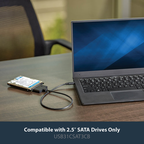 USB C TO SATA ADAPTER CABLE 2.5 SSD HDD PORTABLE ADAPTER CORD (USB31CSAT3CB)