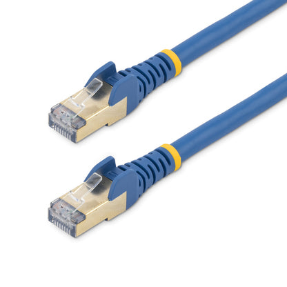25FT BLUE CAT6A ETHERNET CABLE SNAGLESS RJ45 UTP PATCH CABLE CORD