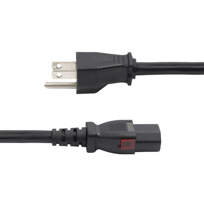 12FT HEAVY DUTY POWER CORD NEMA 5-15P TO LOCKING C13 15A 125V