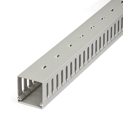 SLOTTED CABLE RACEWAY W/ COVER OPEN SLOT CABLE MANAGEMENT DUCT