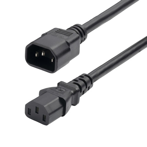 6FT POWER EXTENSION CORD IEC 60320 C14 TO C13 13A 250V