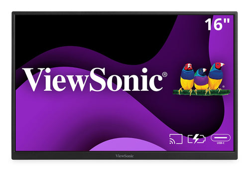 16IN PORTABLE IPS MONITOR WITH BUILT IN BATTERY AND WIRELESS CASTI