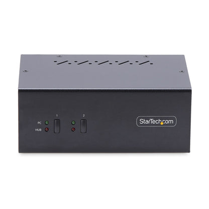 2-PORT KVM SWITCH 4K 60HZ DUAL-MONITOR DISPLAYPORT KVM