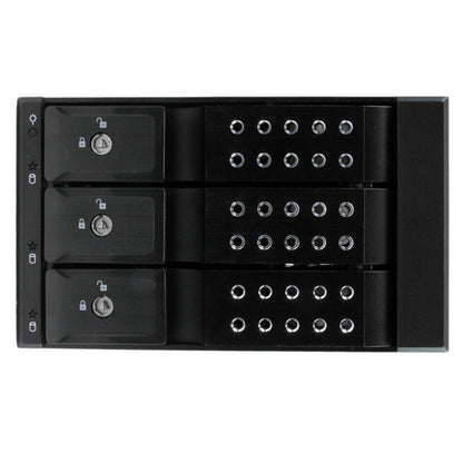 HARD DRIVE BAY MOBILE RACK 3.5 SATA SAS HDD TRAYLESS HOT SWAP (HSB3SATSASBA)