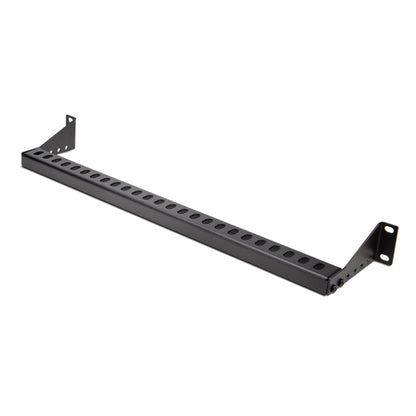 1U CABLE MANAGEMENT BAR - LACING GUIDE BAR FOR PATCH PANEL