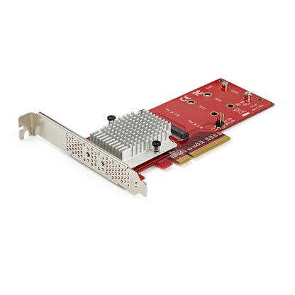 DUAL M.2 PCIE SSD ADAPTER CARD M2 NVME PCI EXPRESS CONVERTER CARD