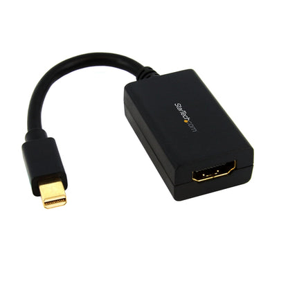 BLACK MINI DISPLAYPORT TO HDMI ADAPTER MDP HDMI CONVERTER DONGLE