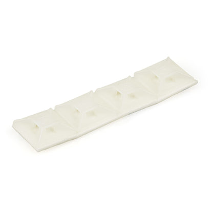 100PK ADHESIVE CABLE TIE MOUNTS WIRE ZIP TIE MOUNTING BASE ANCHOR S