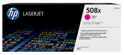508X MAGENTA TONER CARTRIDGE FOR LASERJET