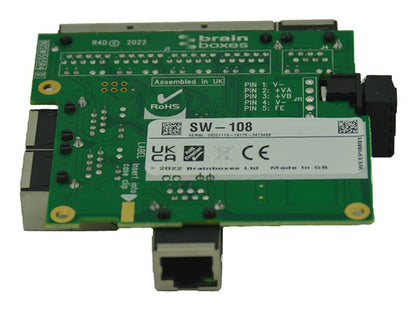 EMBEDDED 8PORT ETHERNET SWITCH TEMPERATURE RANGE OF -40F TO +176F