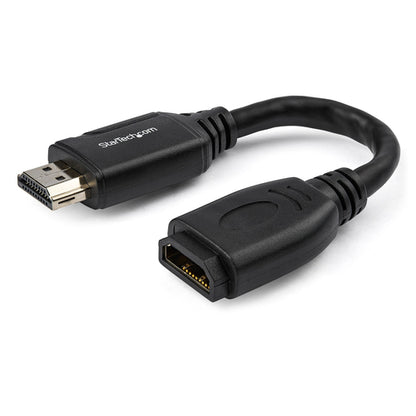 6IN HDMI PORT SAVER CABLE 2.0 EXTENSION ADAPTER CORD 4K 60HZ M/F
