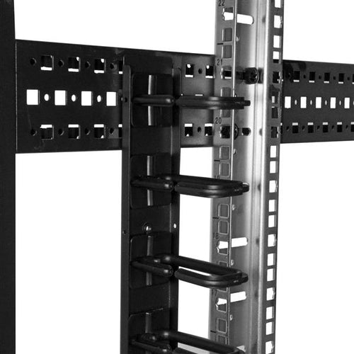 SERVER RACK VERTICAL CABLE MANAGEMENT FINGER DUCT WIRE SLOT