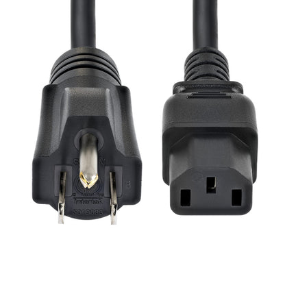 3FT COMPUTER POWER CORD TAA NEMA 5-15P TO LOCKING C13 125V 10A