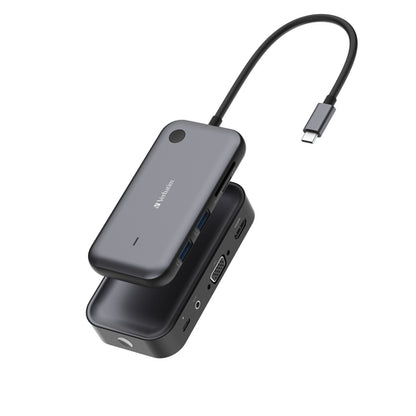 VERBATIM USB-C WIRELESS DISPLAY ADAPTER WITH USB HUB CARD READER