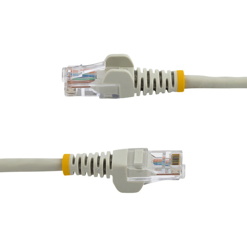 15FT GREY CAT5E CABLE SNAGLESS ETHERNET CABLE GIGABIT LAN RJ45