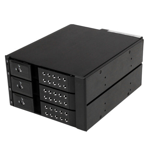 HARD DRIVE BAY MOBILE RACK 3.5 SATA SAS HDD TRAYLESS HOT SWAP (HSB3SATSASBA)