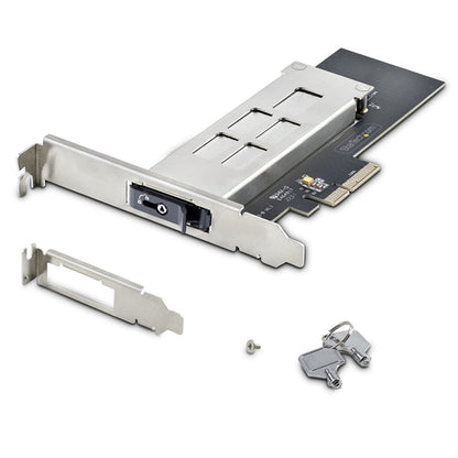M.2 NVME SSD TO PCIE X4 SLOT - HOT SWAP MOBILE RACK/BACKPLANE