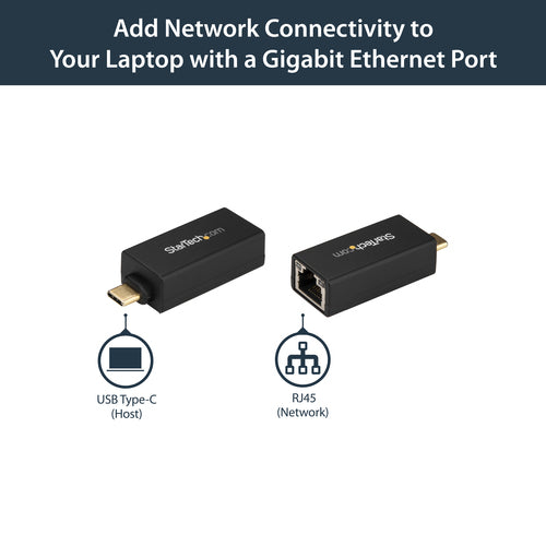 USB C TO ETHERNET ADAPTER USBC GIGABIT RJ45 LAN NETWORK DONGLE