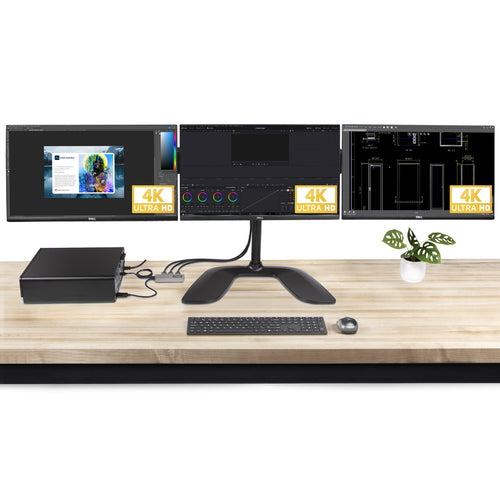 3-PORT DISPLAYPORT MST HUB - MULTI-MONITOR ADAPTER WINDOWS (MST14DP123HD)