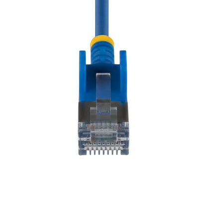ULTRA SLIM CAT6A CABLE BLUE SLIM RJ45 FTP PATCH CABLE