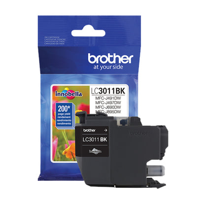 LC3011BK STANDARD BLACK INK MFC-J491DW/J497DW/J690DW/J895DW