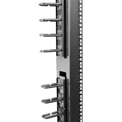 SERVER RACK VERTICAL CABLE MANAGEMENT FINGER DUCT WIRE SLOT