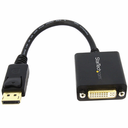 DISPLAYPORT TO DVI ADAPTER - DP 1.2 TO DVI-D VIDEO CONVERTER DONGLE