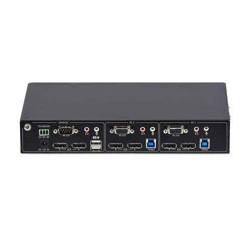 2-PORT KVM SWITCH 4K 60HZ DUAL-MONITOR DISPLAYPORT KVM