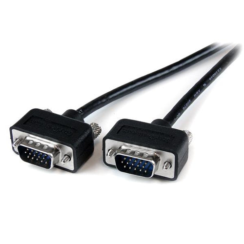 6FT LOW PROFILE VGA CABLE 1920X1200 HD15 MONITOR CABLE M/M