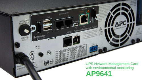 UPS NTWK MGMT CARD POWERCHUTE NTWK SHUTDOWN ENVT MONITORING