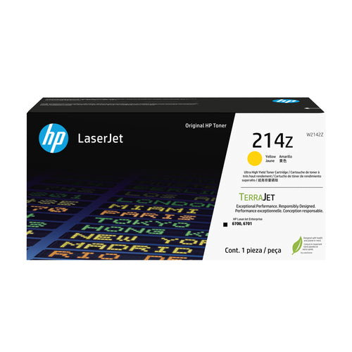 214Z YELLOW ORIGINAL LASERJET TONER CARTRIDGE