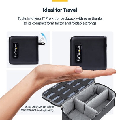 100W USB-C WALL CHARGER GAN POWER ADAPTER 2X USB-C/2X USB-A (2210GN-WALL-CHARGER)