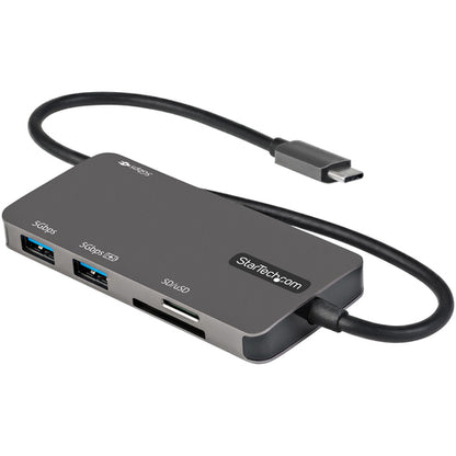 USB C MULTIPORT ADAPTER 60W PD 4K HDMI USB HUB MINI TRAVEL DOCK (DKT30CHSDPD)