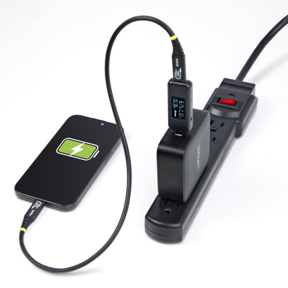 USB-C POWER TESTER DIGITAL 240W BI-DIRECTIONAL VOLTAGE/CURRENT