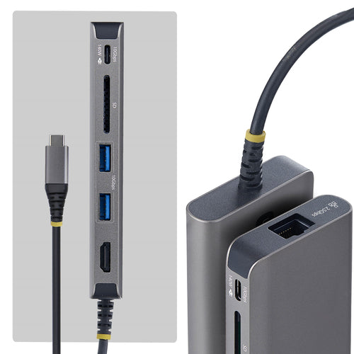 USB-C TO HDMI MULTIPORT HUB - 140W PD 4K 60HZ 2.5GBE SD SLOT