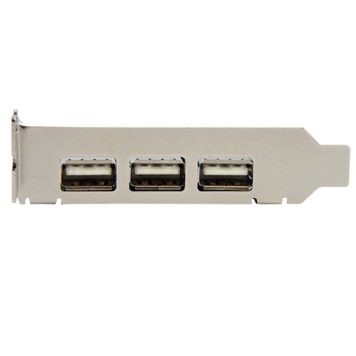 4 PORT USB 2.0 PCIE CARD LOW PROFILE PCI EXPRESS EXPANSION CARD