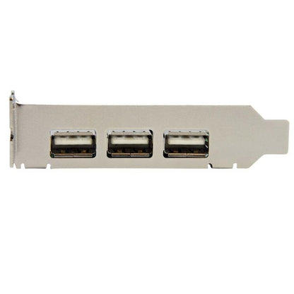 4 PORT USB 2.0 PCIE CARD LOW PROFILE PCI EXPRESS EXPANSION CARD