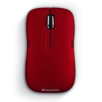 99767 WRLS NOTEBOOK OPTICAL MOUSE COMMUTER SERIES MATTE RED