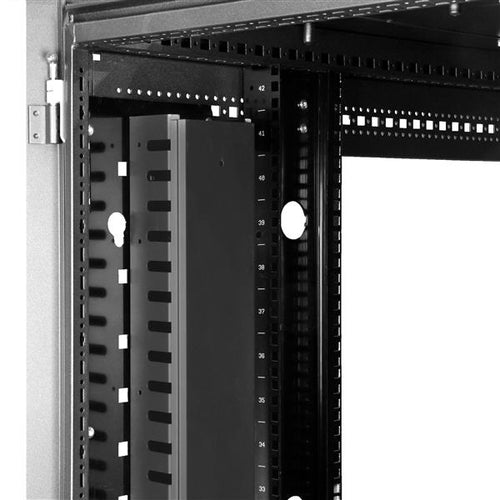 CABLE MANAGEMENT DUCT 6FT SERVER RACK VERTICAL FINGER SLOT