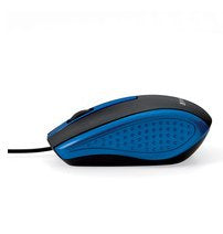 CORDED NOTEBOOK OPTICAL MOUSE BLUE