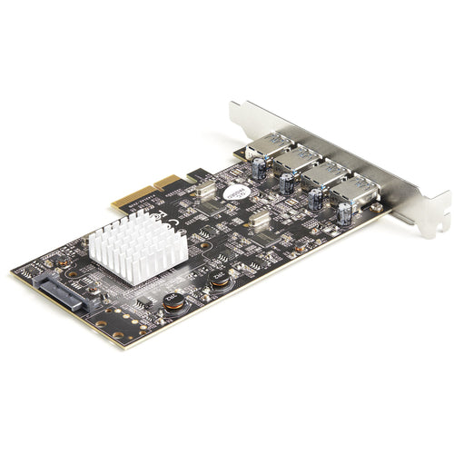 4 PORT USB PCIE CARD 10GBPS USB 3.1/3.2 GEN 2 TYPEA PCI EXPRESS 3.0
