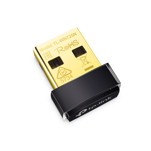 TL-WN725N 11BGN 150MB 2.4GHZ WPA WPE WL N USB ADAP NANO REALTEK