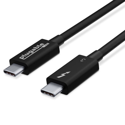 PLUGABLE TBT3-40G80CM TBT3 CABLE 40GBSP  100W CHARGING
