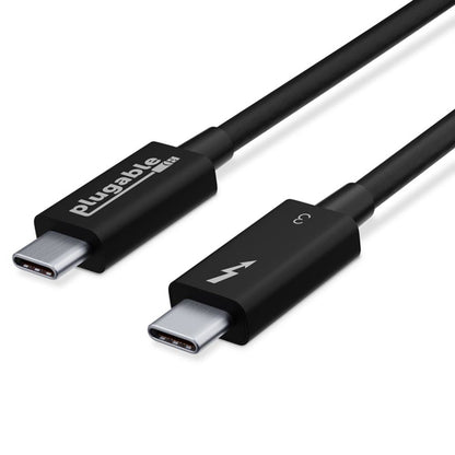 PLUGABLE TBT3-40G80CM TBT3 CABLE 40GBSP  100W CHARGING